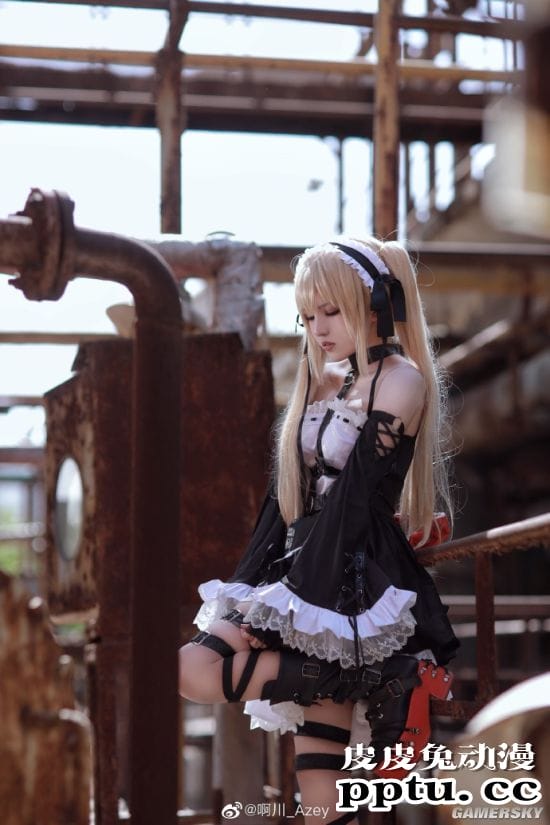 国内小姐姐COS《死或生》玛丽罗斯 可爱女仆装神还原