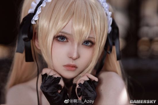 国内小姐姐COS《死或生》玛丽罗斯 可爱女仆装神还原