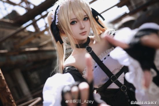 国内小姐姐COS《死或生》玛丽罗斯 可爱女仆装神还原