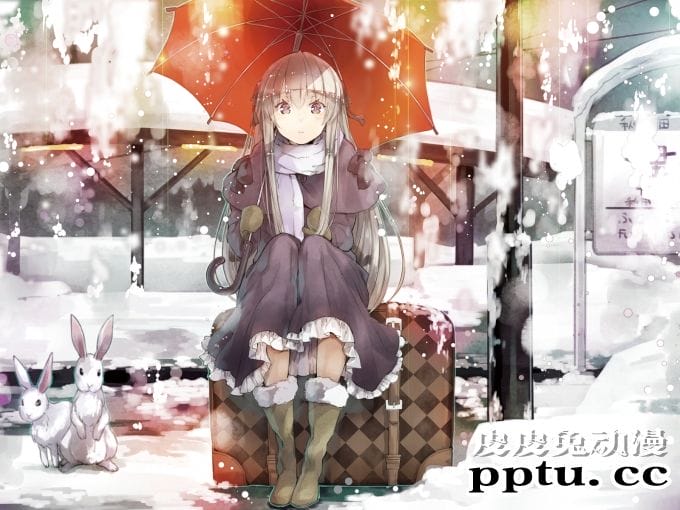 甜美可爱萌系日漫美少女-皮皮兔动漫