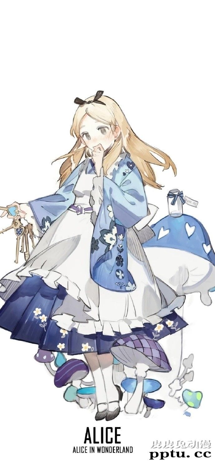 和风迪士尼公主系列可爱图片-皮皮兔动漫