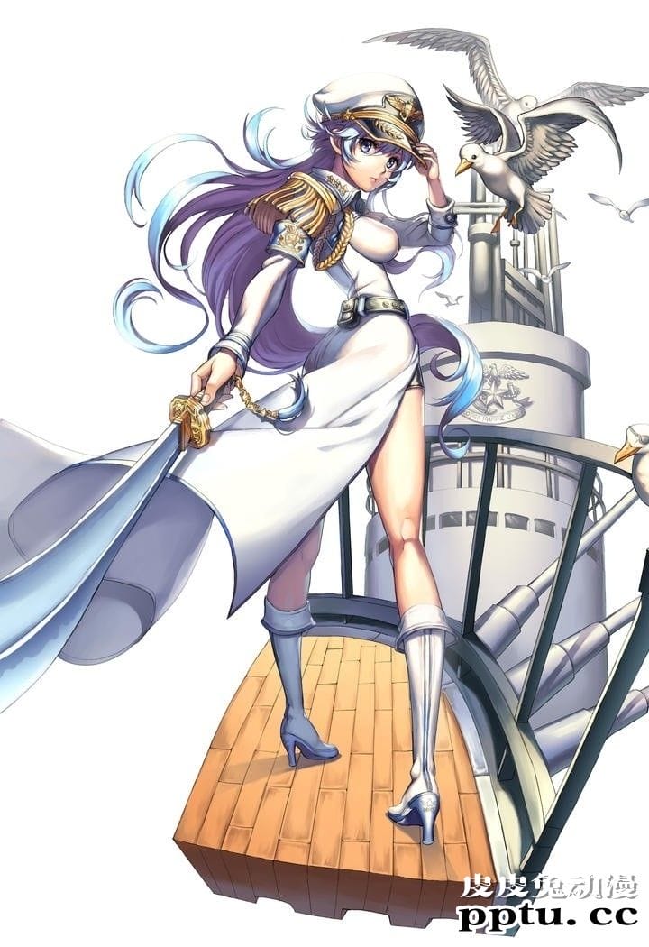 女战士鉴赏精美立绘-皮皮兔动漫