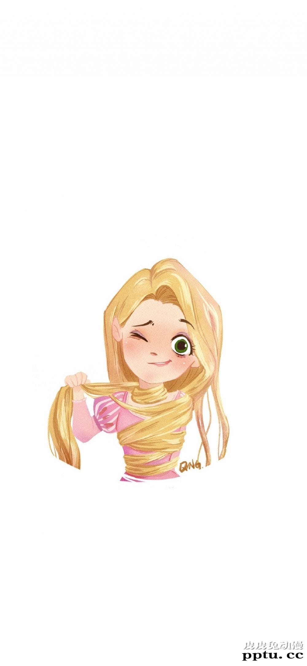 Q版可爱迪士尼公主动漫图片