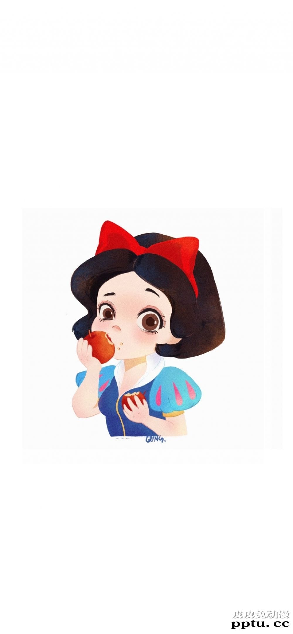 Q版可爱迪士尼公主动漫图片