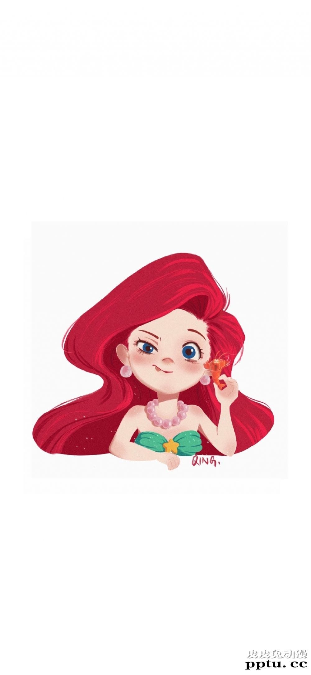 Q版可爱迪士尼公主动漫图片