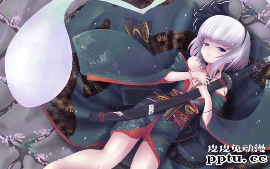 日式和服二次元美少女精美图片-皮皮兔动漫