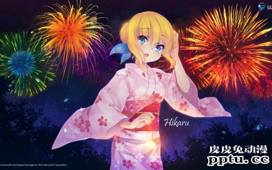 日式和服二次元美少女精美图片