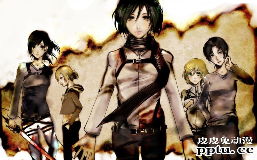 《进击的巨人》同人插画美图