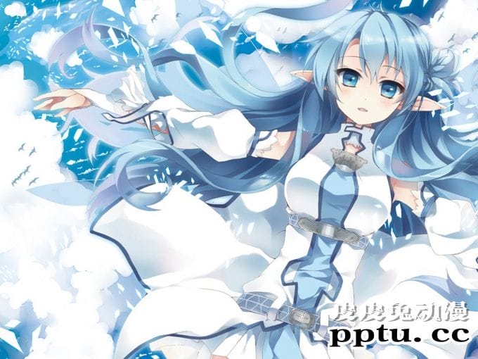 《刀剑神域》女主角亚丝娜美图-皮皮兔动漫