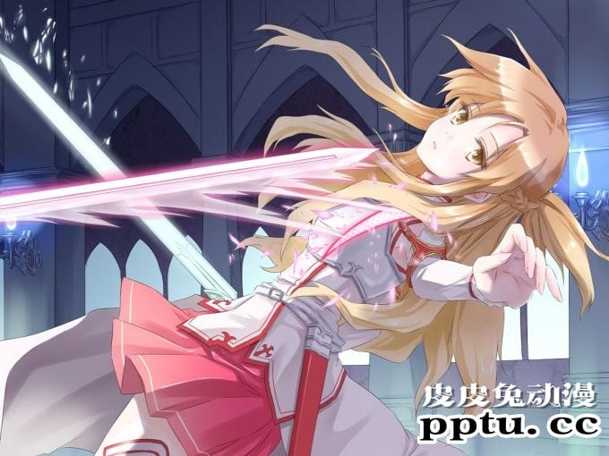 《刀剑神域》女主角亚丝娜美图