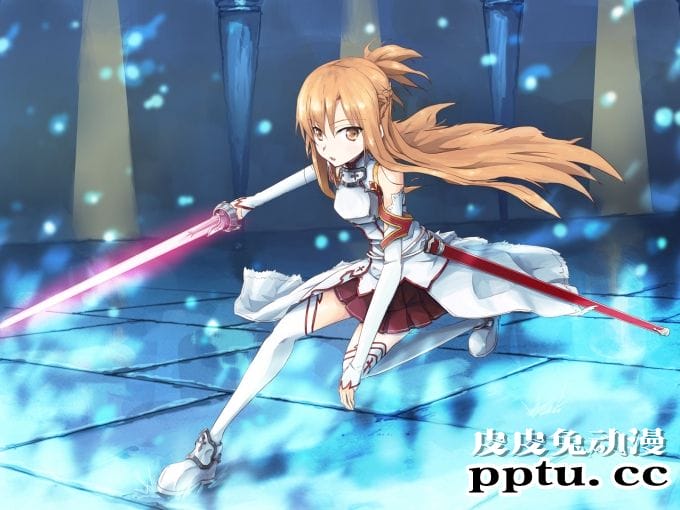 《刀剑神域》女主角亚丝娜美图