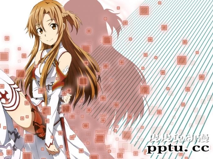 《刀剑神域》女主角亚丝娜美图