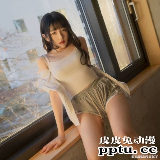 楚楚可怜的柔弱感 眼神迷离的韩国大尺度正妹SONSON