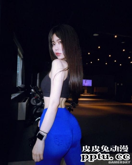 火辣运动照叫人脸红心跳 岛国健身辣妹涉谷由里