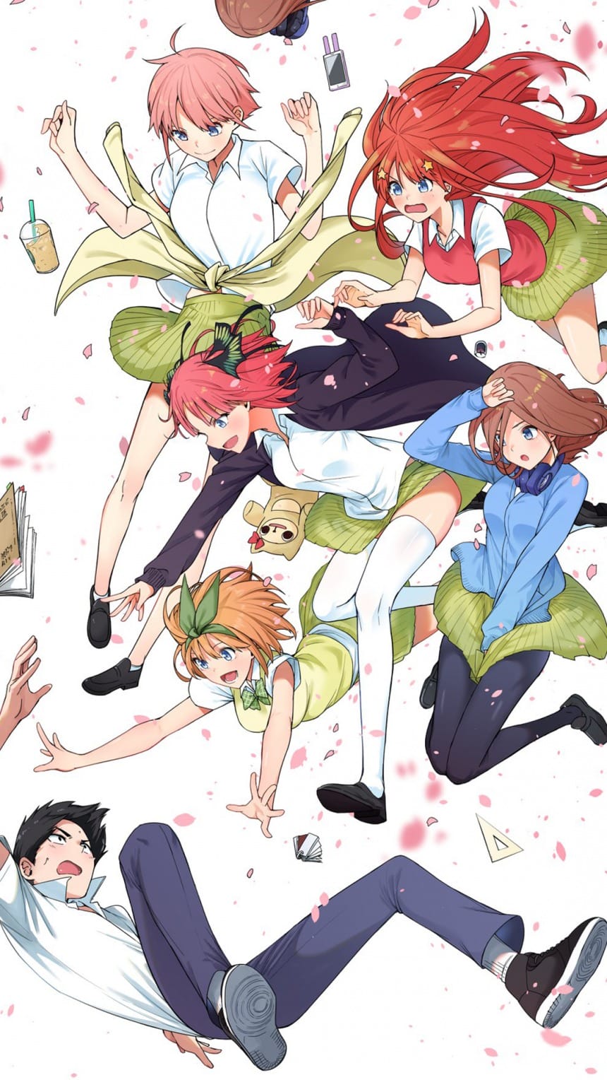 手绘简约性感动漫美女插画