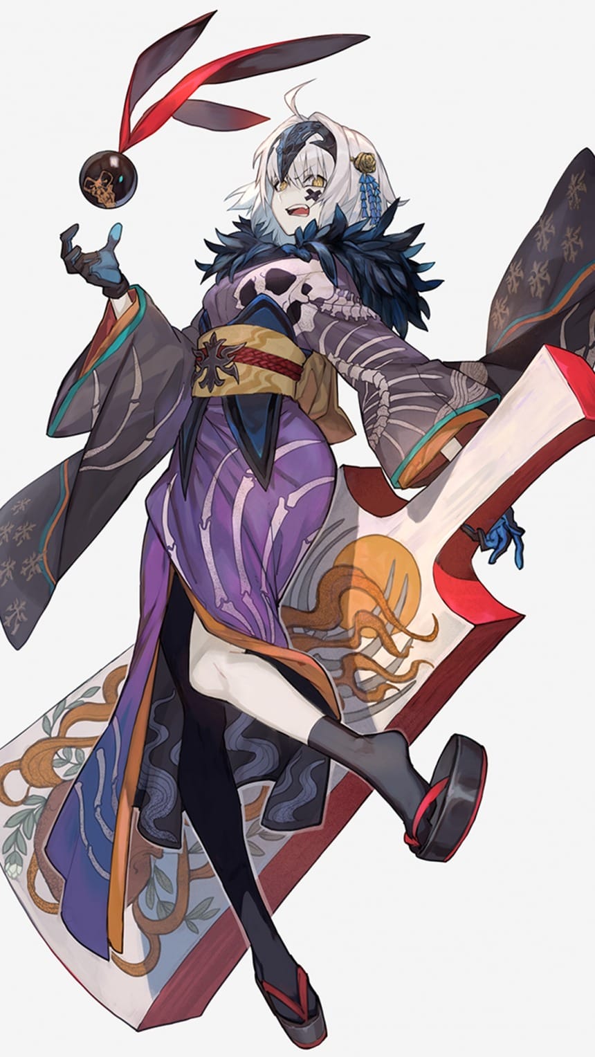 手绘简约性感动漫美女插画