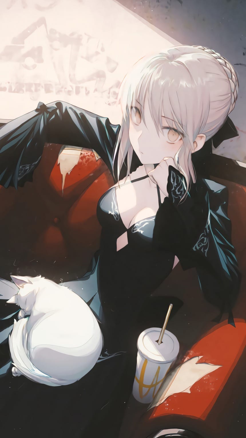 简约小清新动漫少女合集