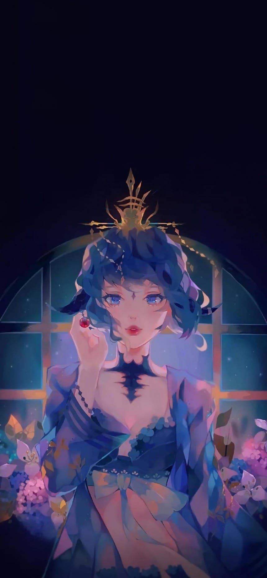 甜美女生手绘美图