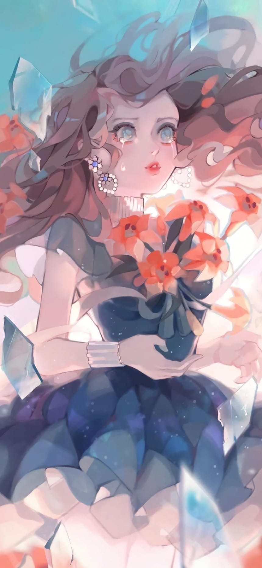 甜美女生手绘美图