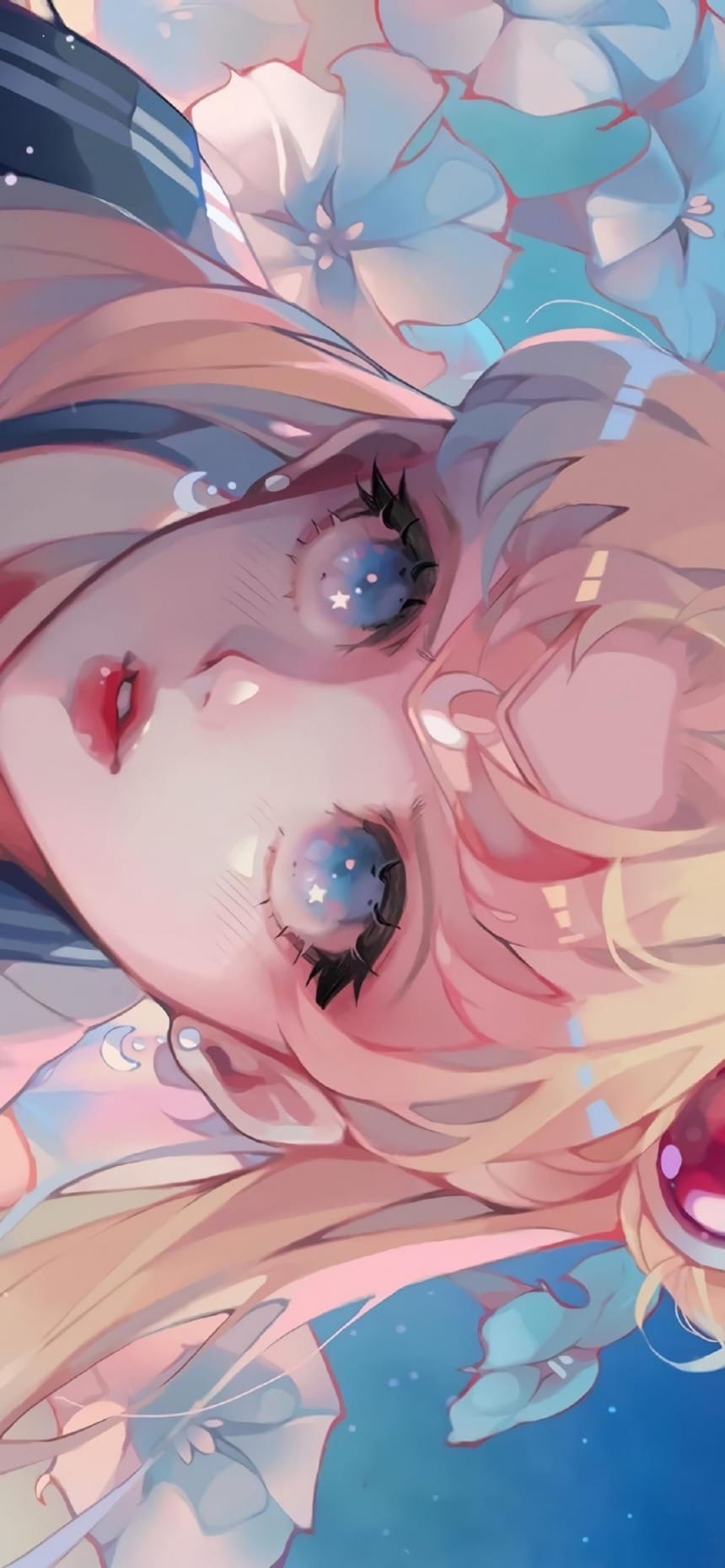 甜美女生手绘美图