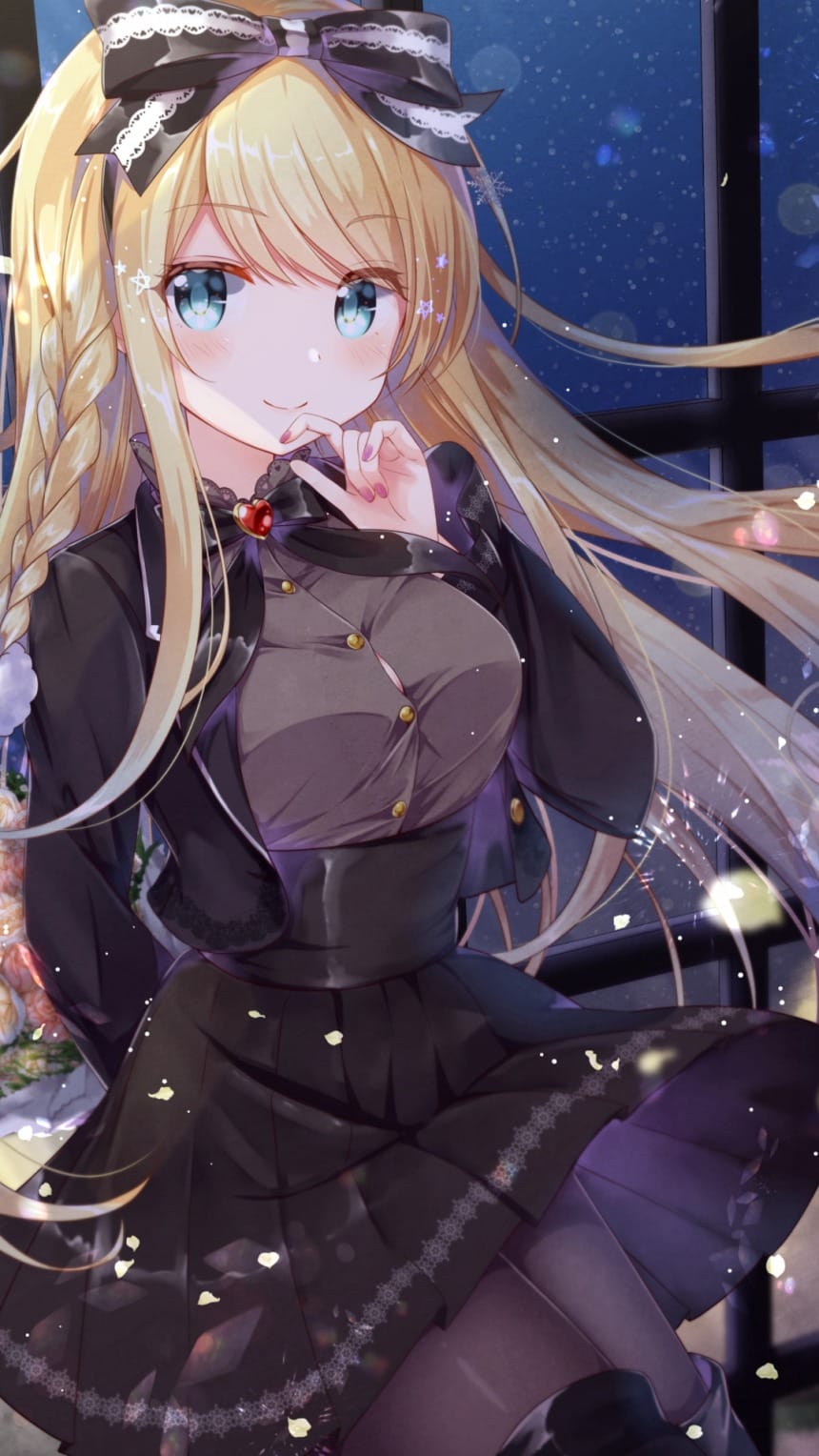 性感二次元长发美女写真