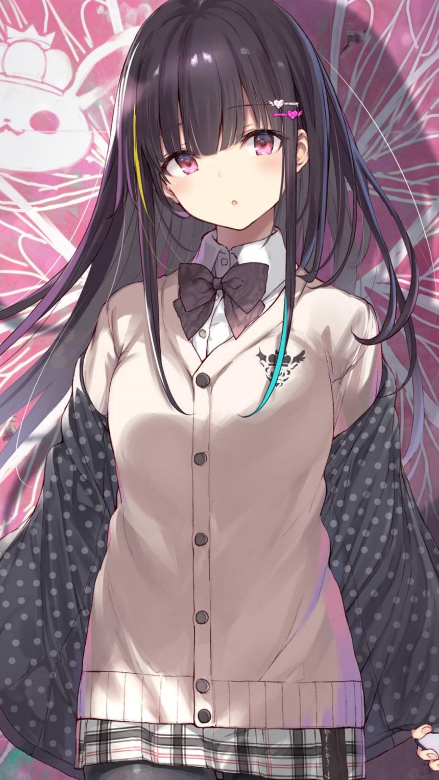 性感二次元长发美女写真