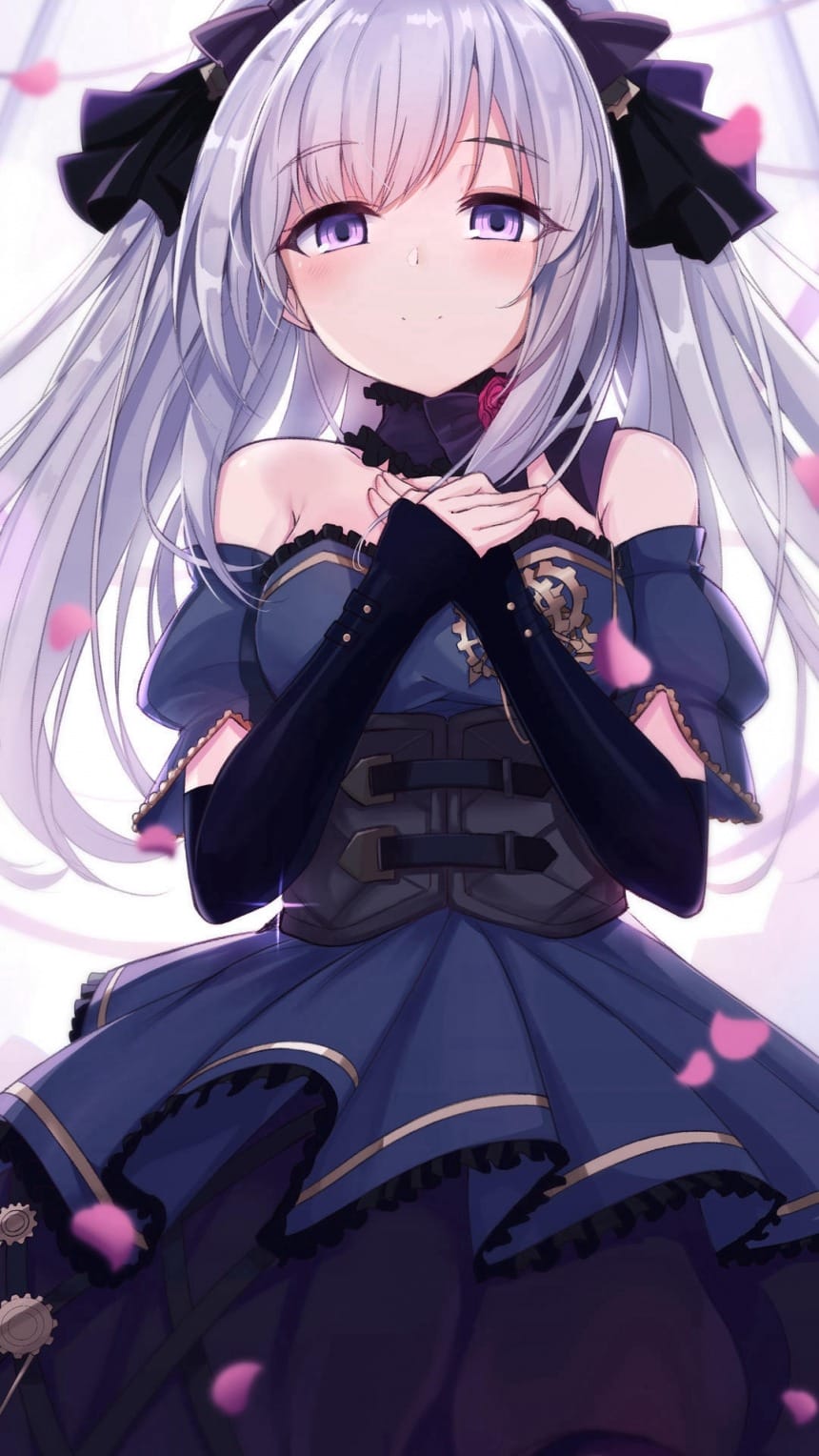 性感二次元长发美女写真