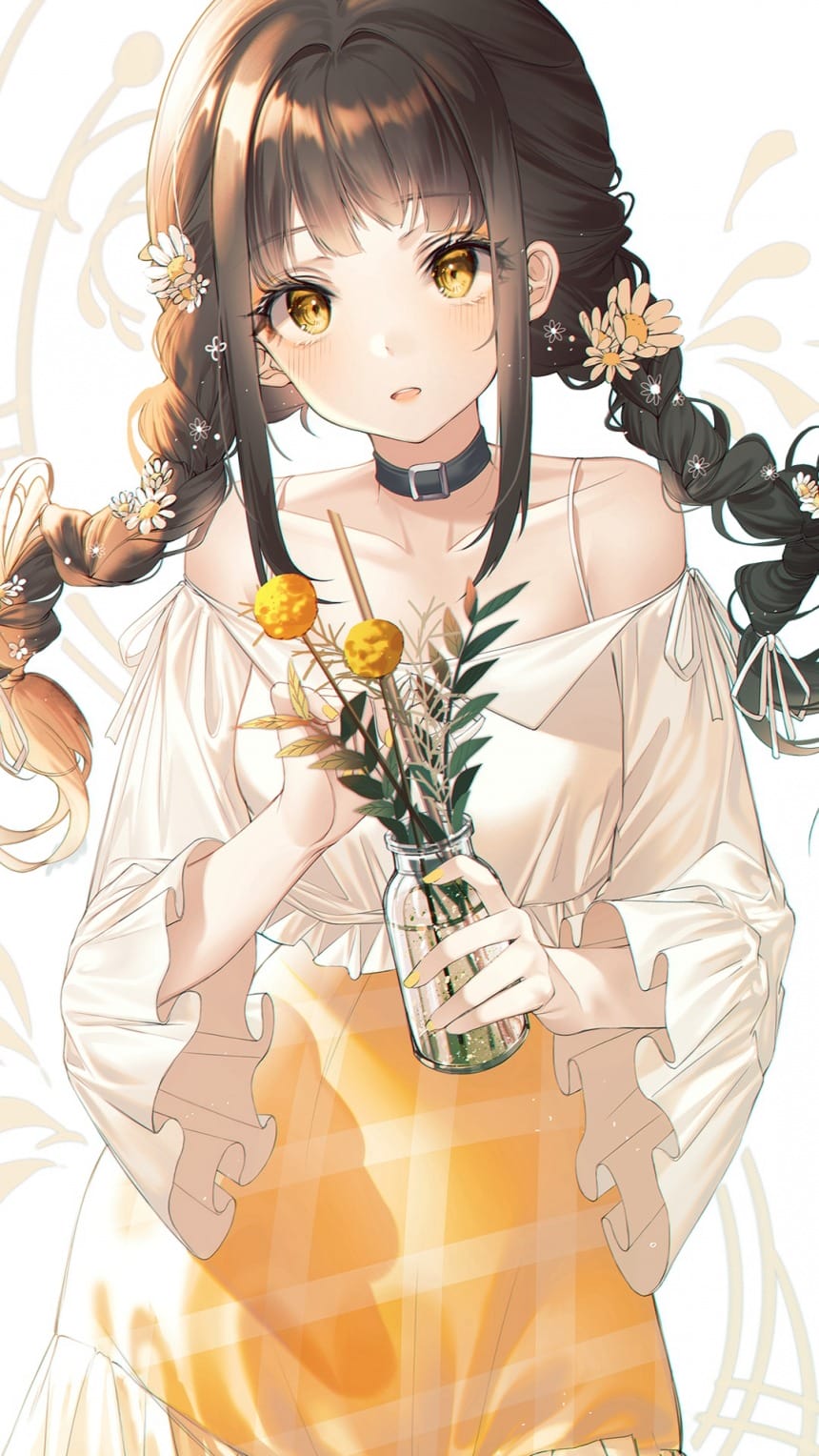 性感二次元长发美女写真