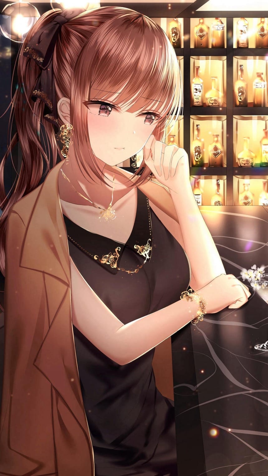 性感二次元长发美女写真