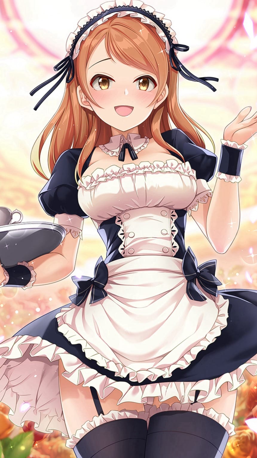 可爱又性感得二次元美女插画