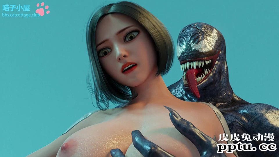 [中文] [3D全彩][电影同人] 阿丽塔vs毒液-上 [54P]