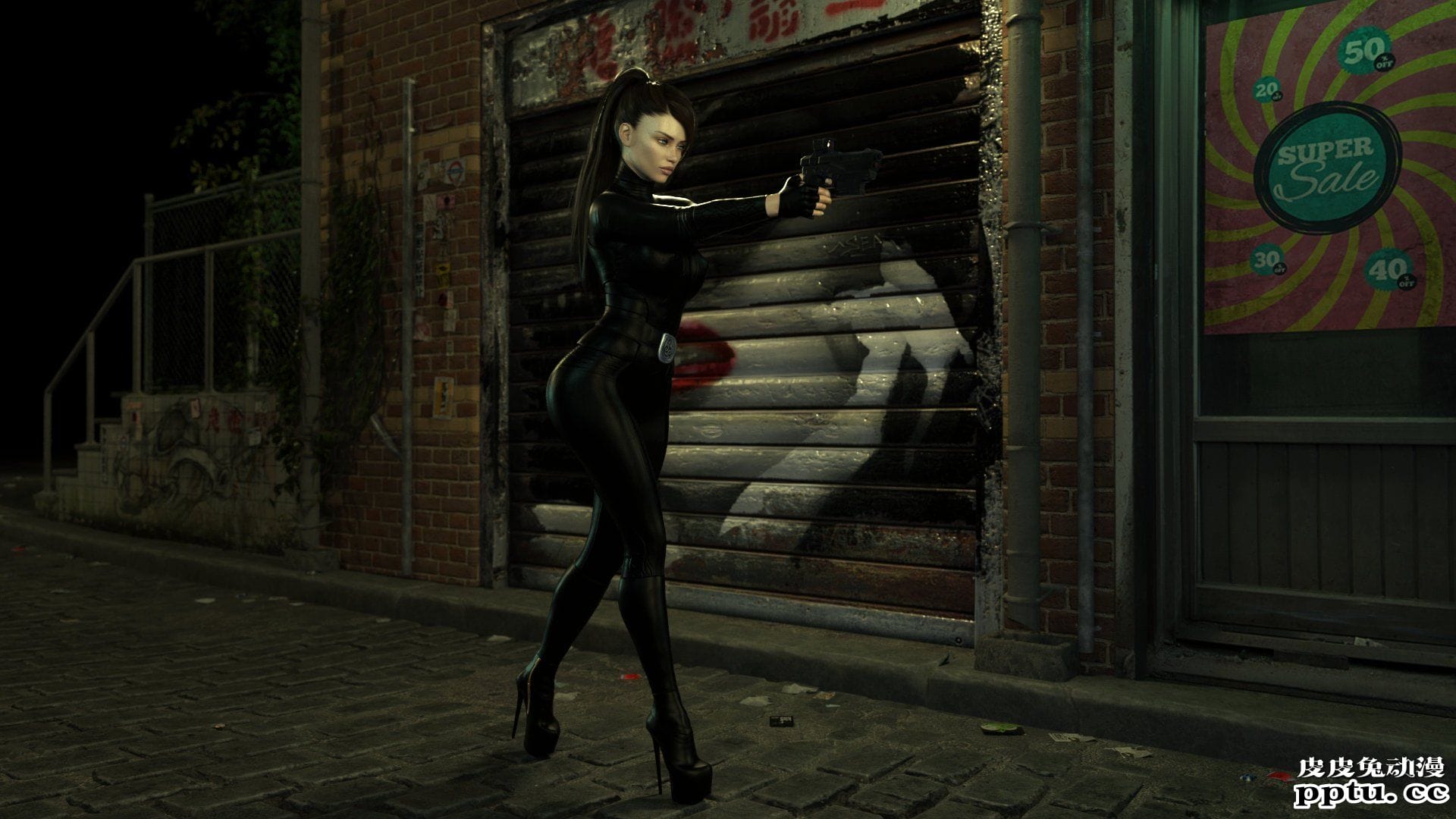 [中文] [3D全彩H漫]凯莉的任务-上[49P]