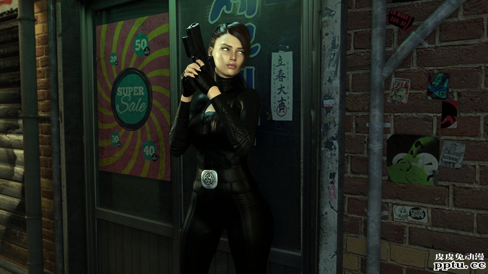 [中文] [3D全彩H漫]凯莉的任务-上[49P]