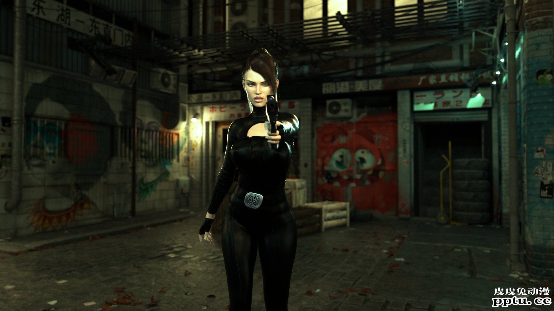 [中文] [3D全彩H漫]凯莉的任务-上[49P]