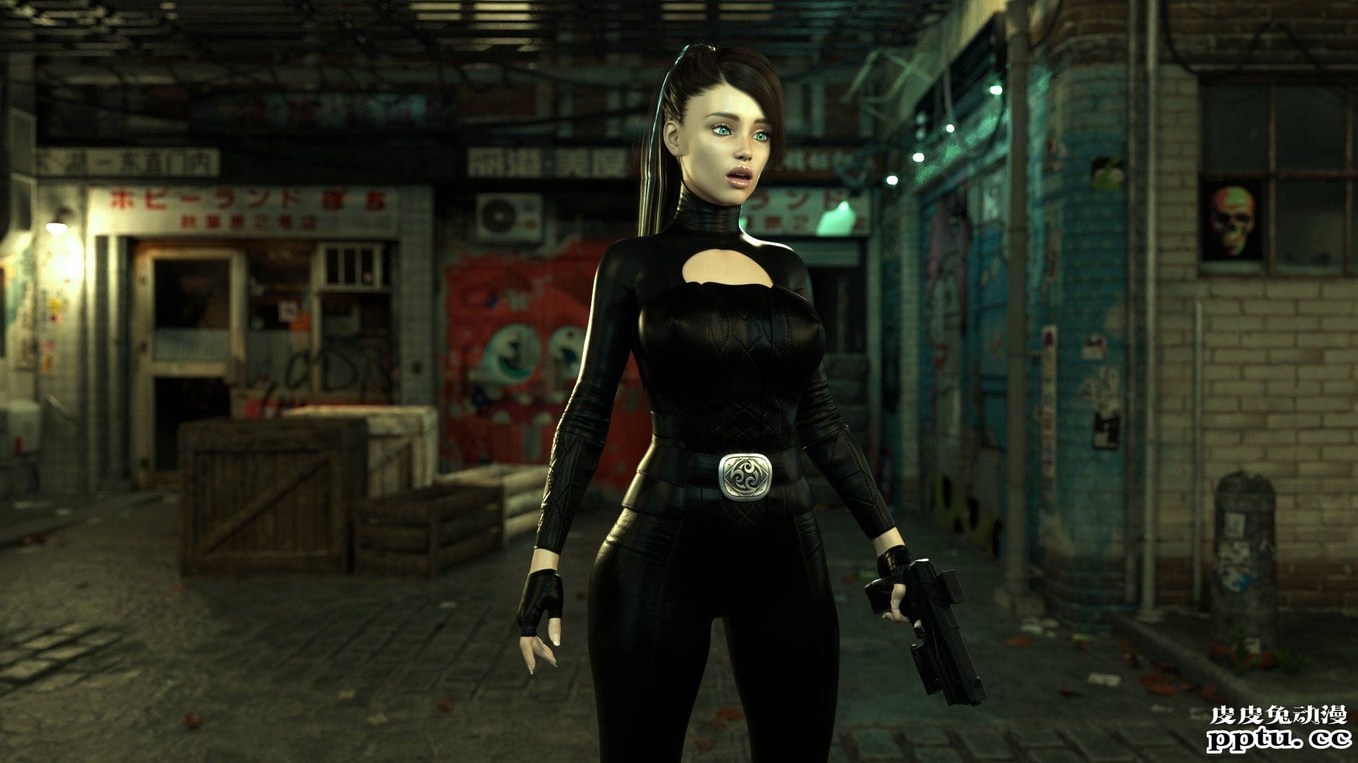 [中文] [3D全彩H漫]凯莉的任务-上[49P]