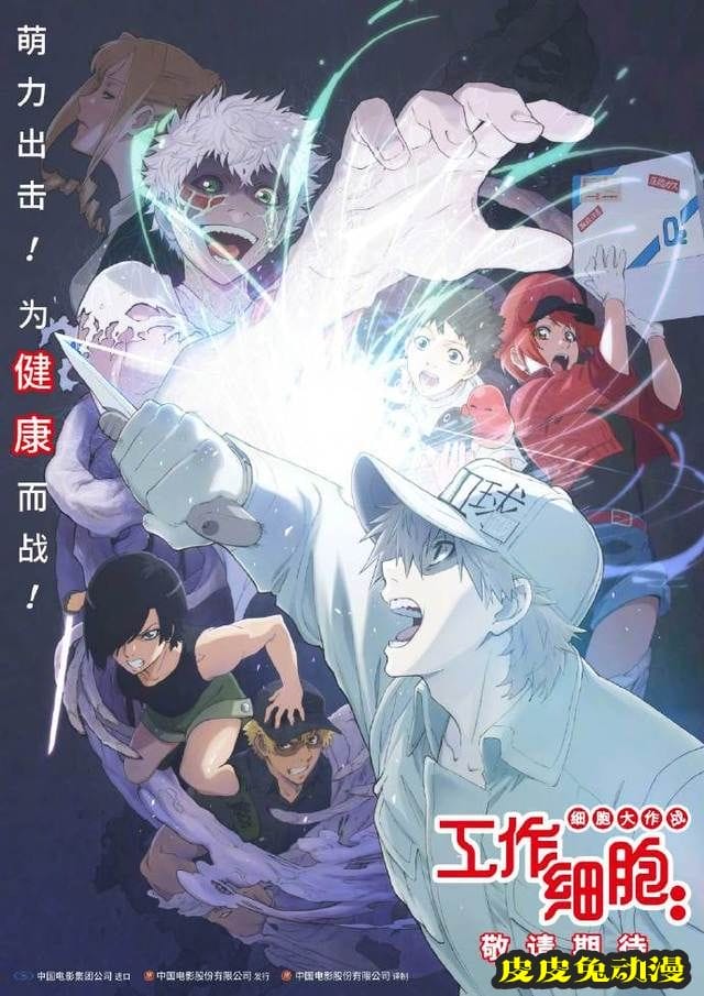 剧场版动画「工作细胞：细胞大作战」宣布内地定档-皮皮兔动漫