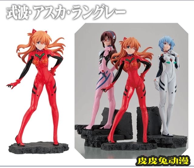 万代公开「福音战士新剧场版」扭蛋肖像系列手办特别套装