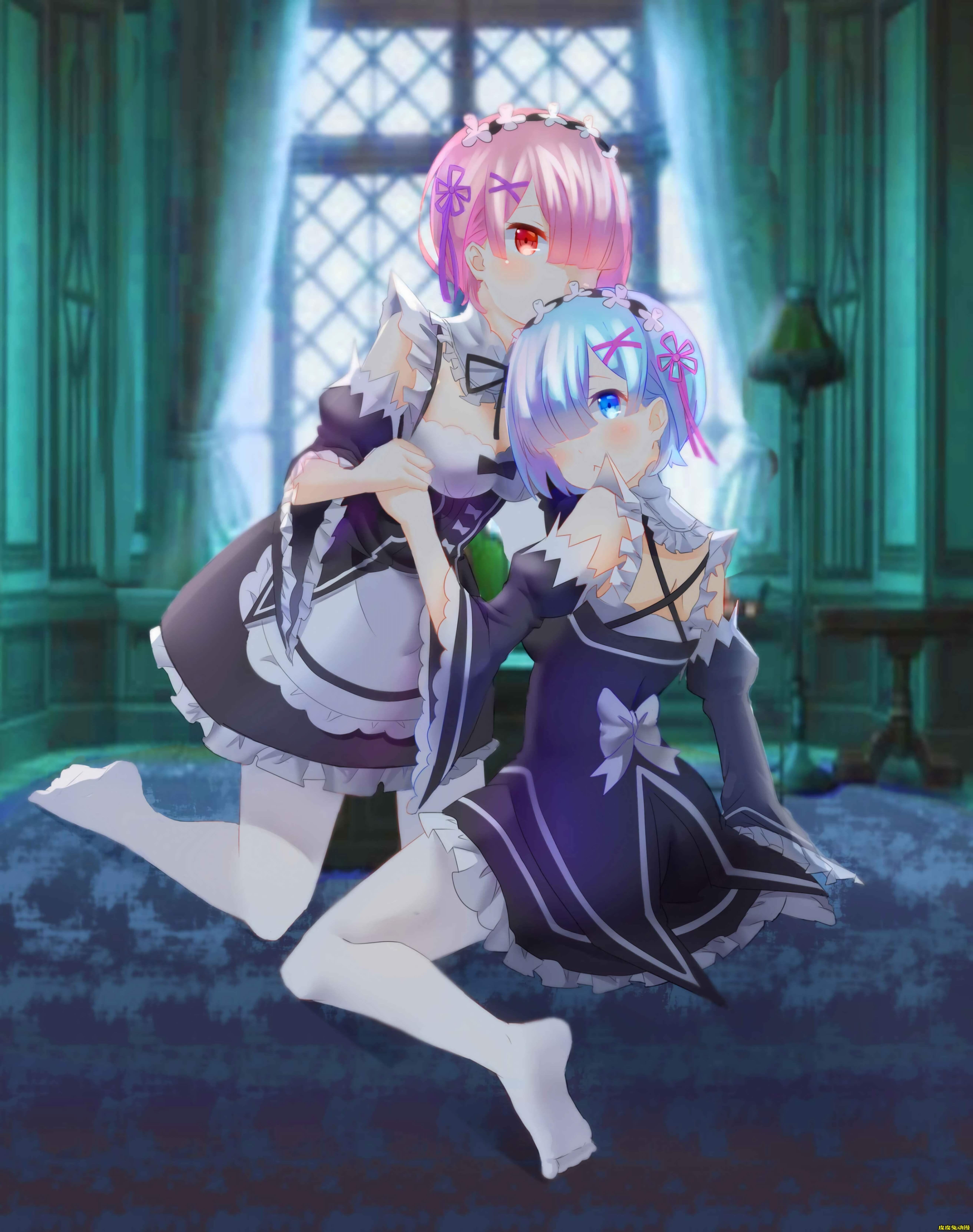 豪华增量， Re:从零开始的异世界生活《雷姆&拉姆双子》高清壁纸特辑！-皮皮兔动漫