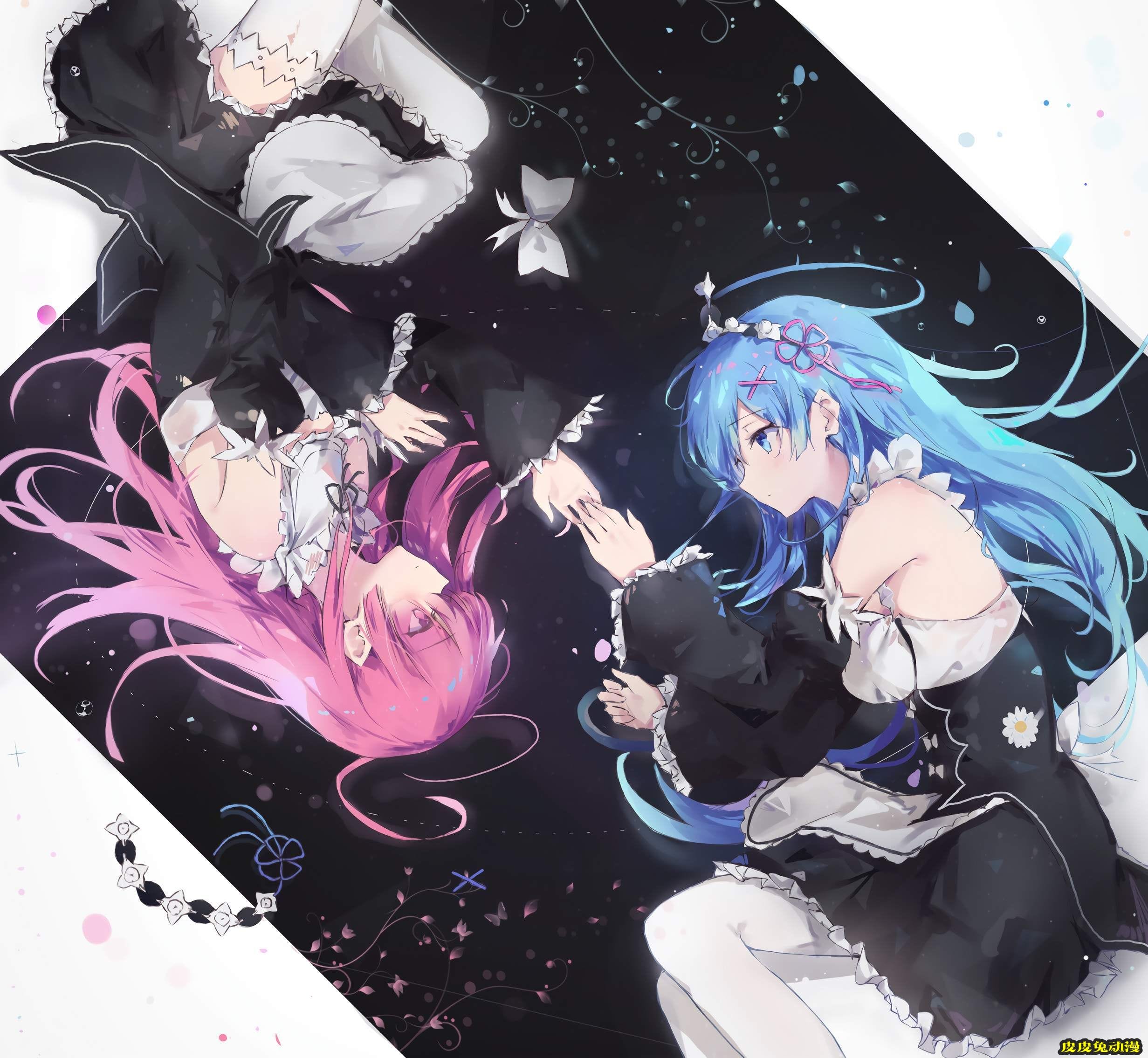 豪华增量， Re:从零开始的异世界生活《雷姆&拉姆双子》高清壁纸特辑！