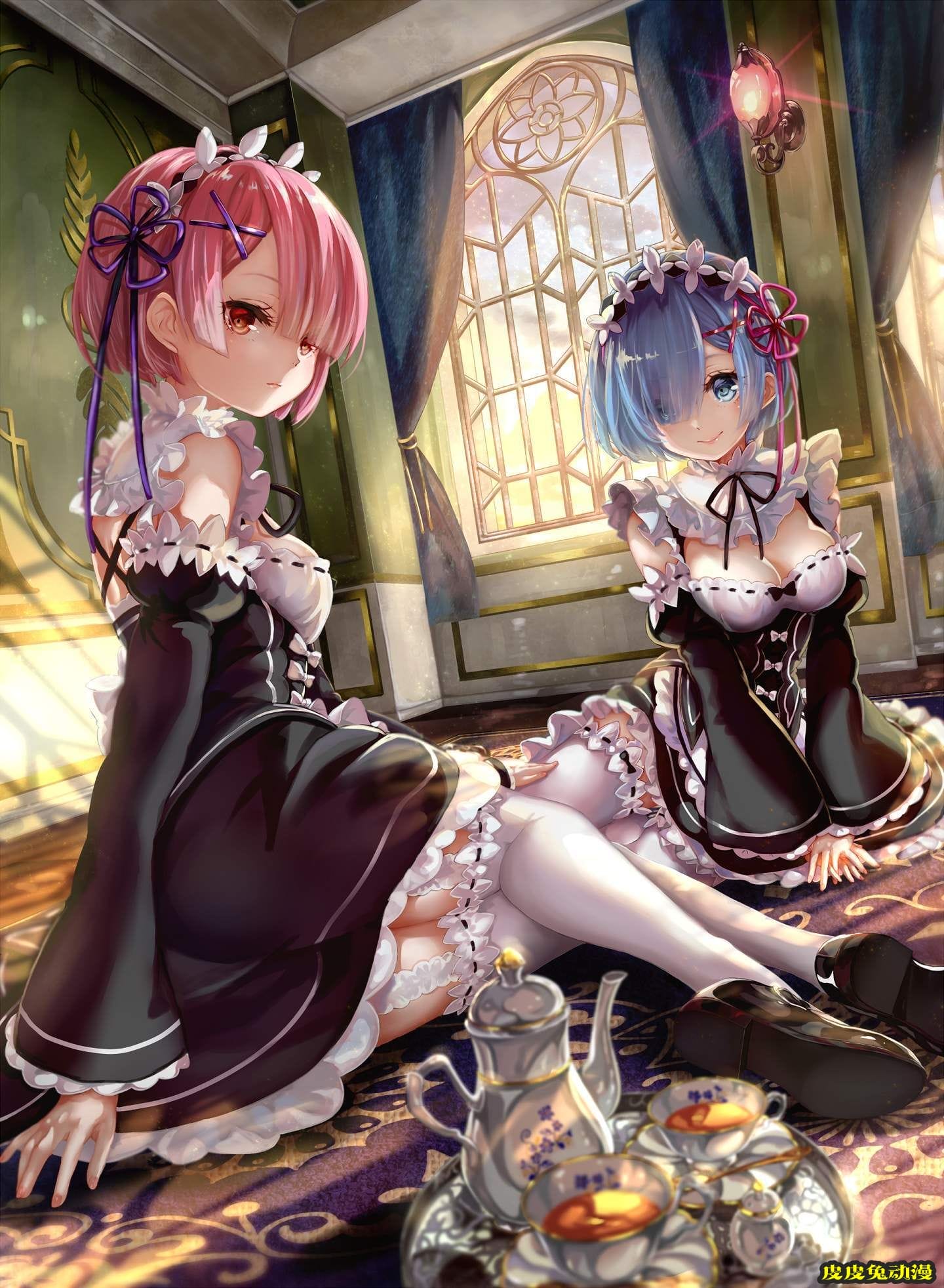 豪华增量， Re:从零开始的异世界生活《雷姆&拉姆双子》高清壁纸特辑！