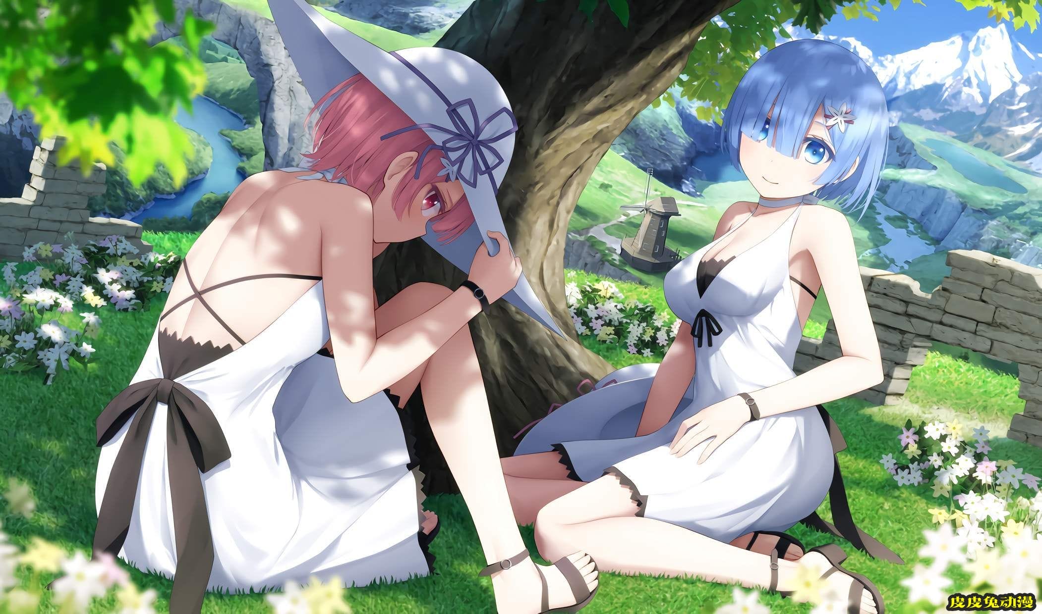 豪华增量， Re:从零开始的异世界生活《雷姆&拉姆双子》高清壁纸特辑！