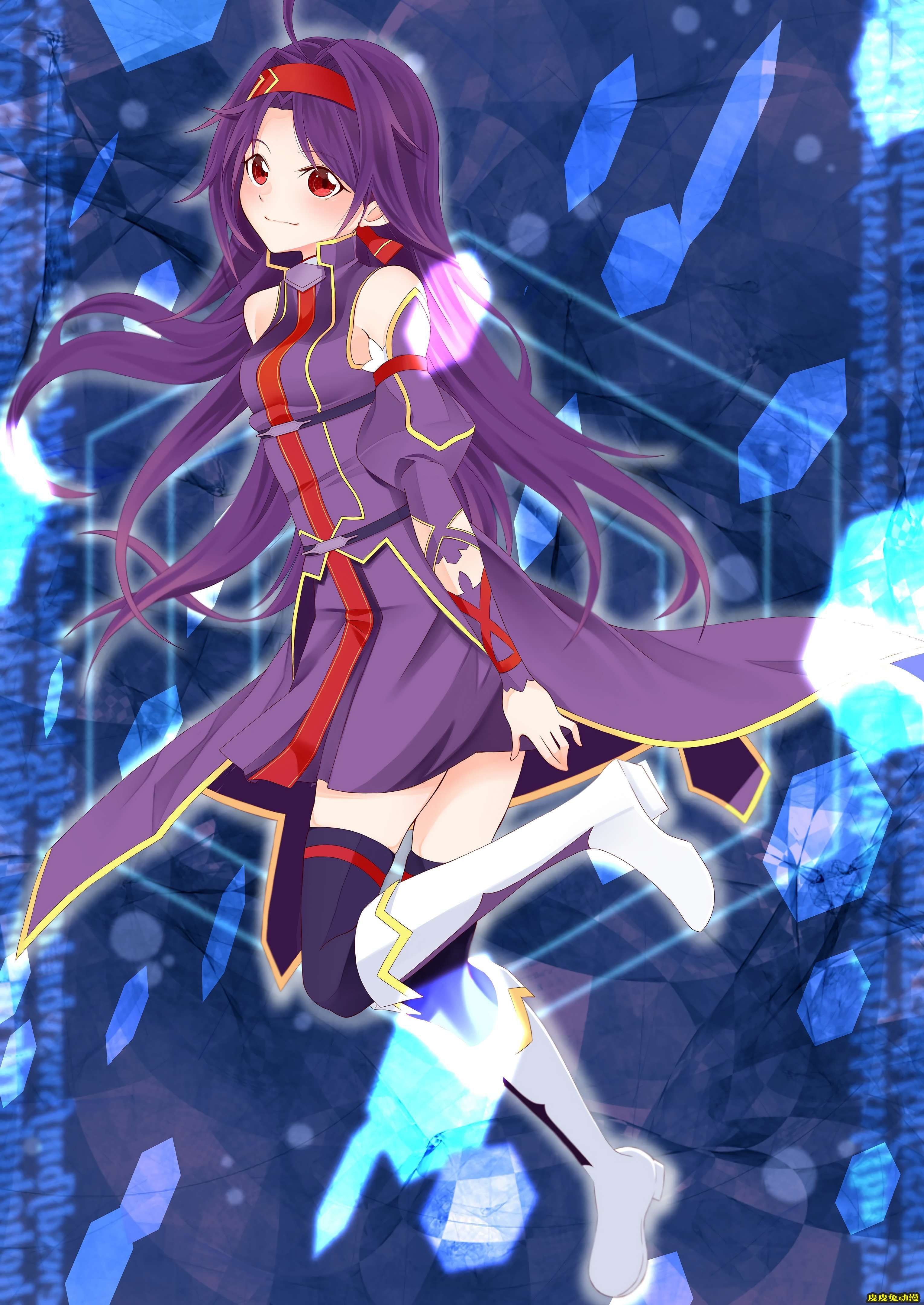 刀剑神域Sword Art Online《绀野木棉季/有纪》高清壁纸特辑！