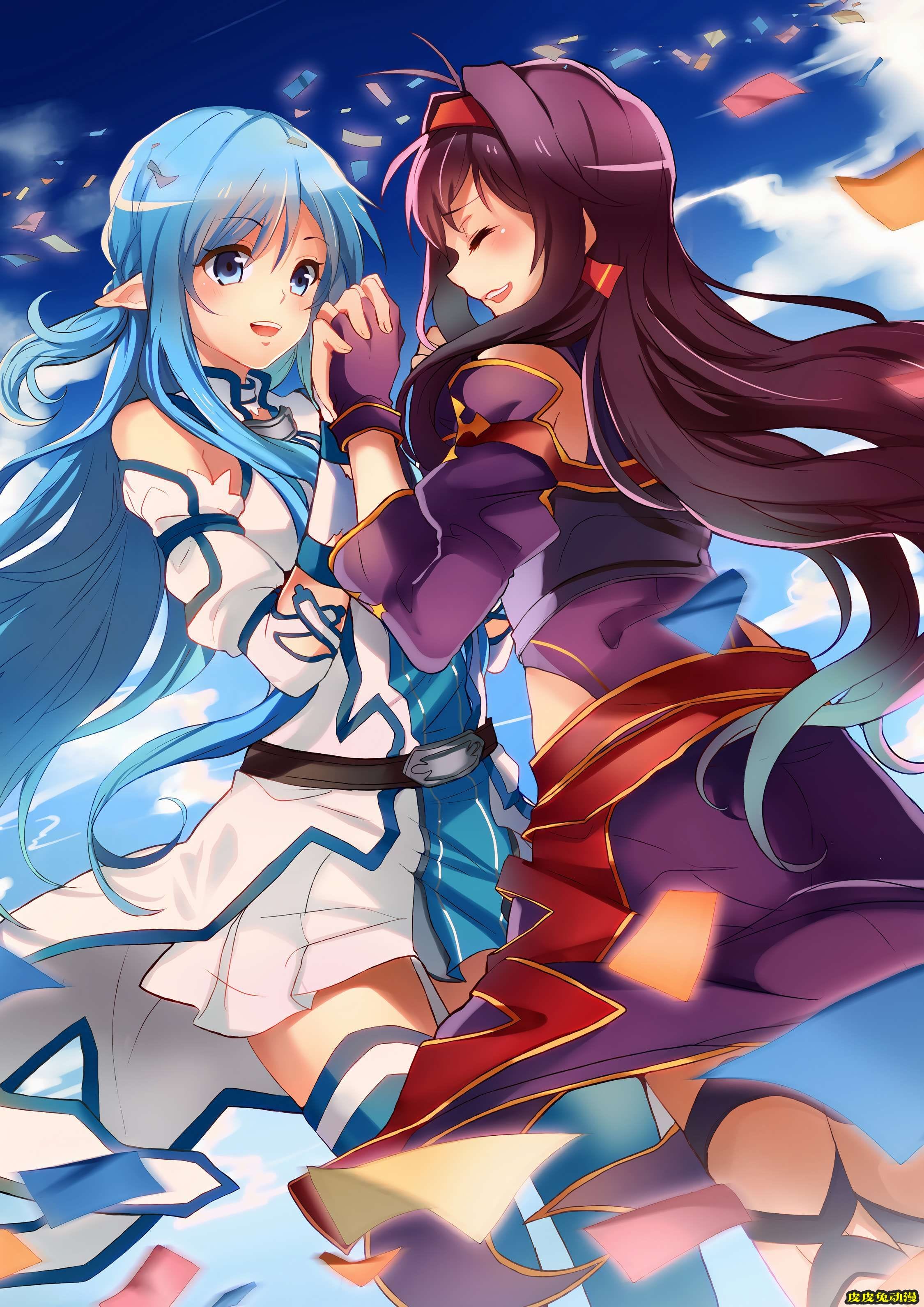 刀剑神域Sword Art Online《绀野木棉季/有纪》高清壁纸特辑！