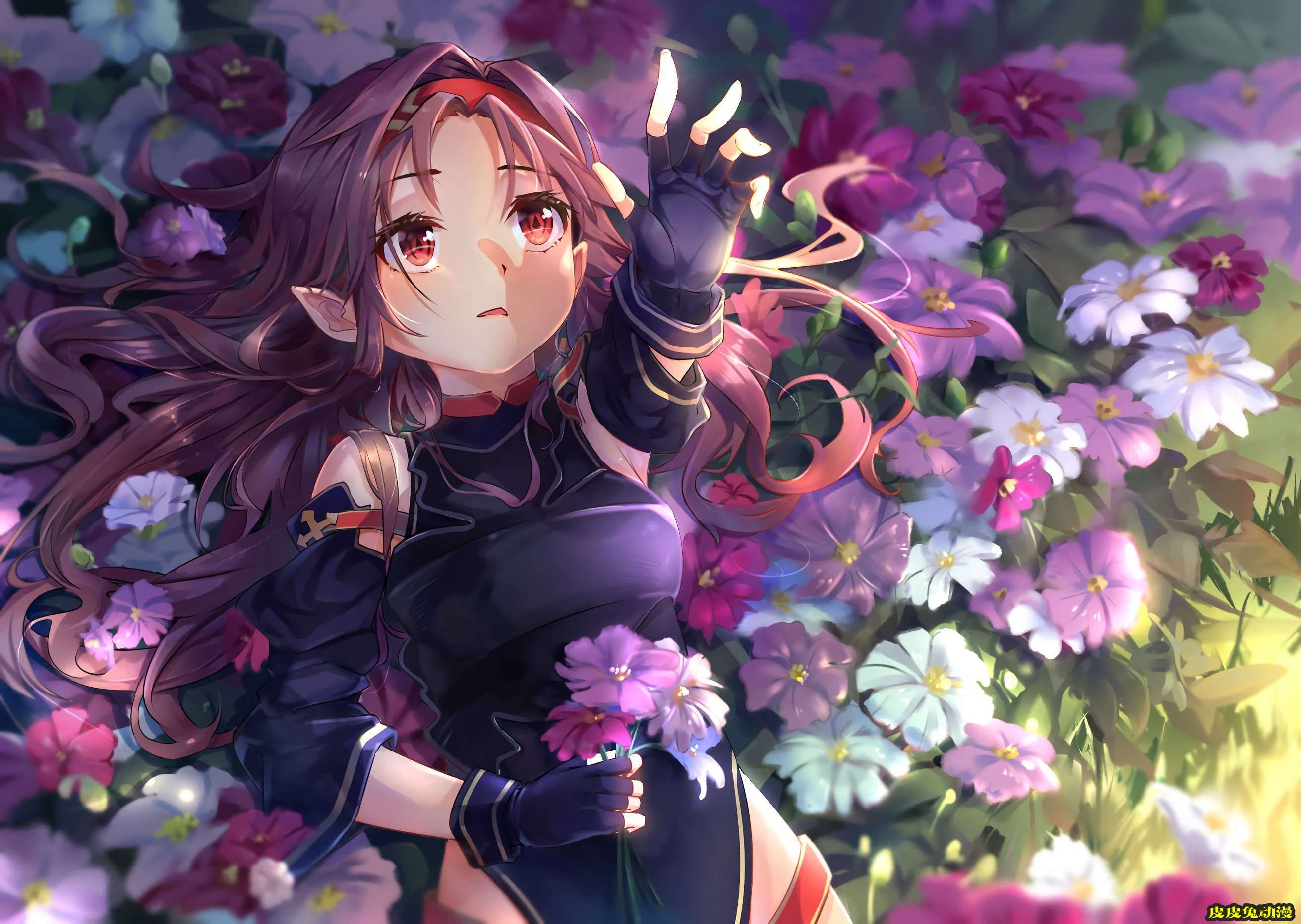 刀剑神域Sword Art Online《绀野木棉季/有纪》高清壁纸特辑！