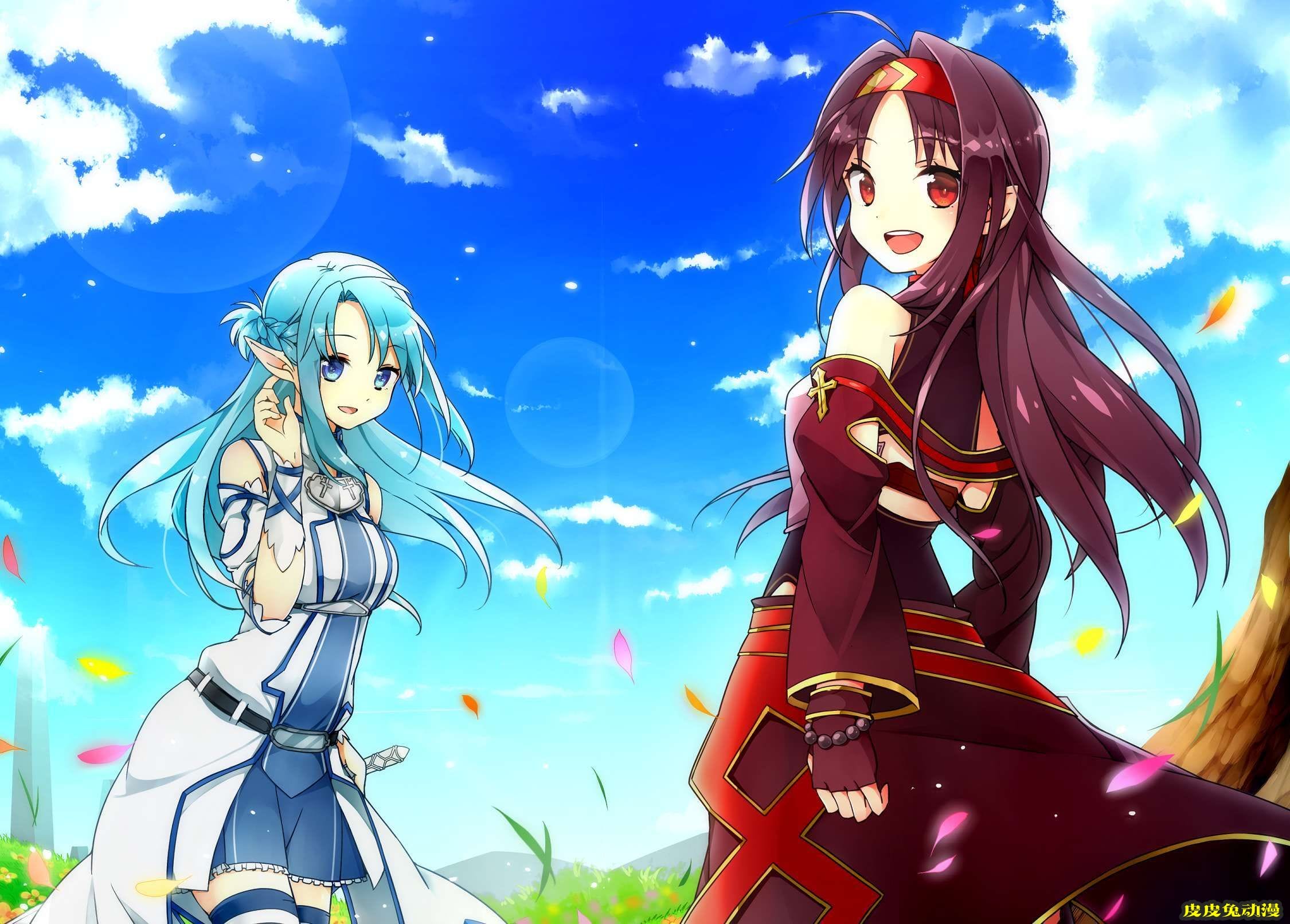 刀剑神域Sword Art Online《绀野木棉季/有纪》高清壁纸特辑！