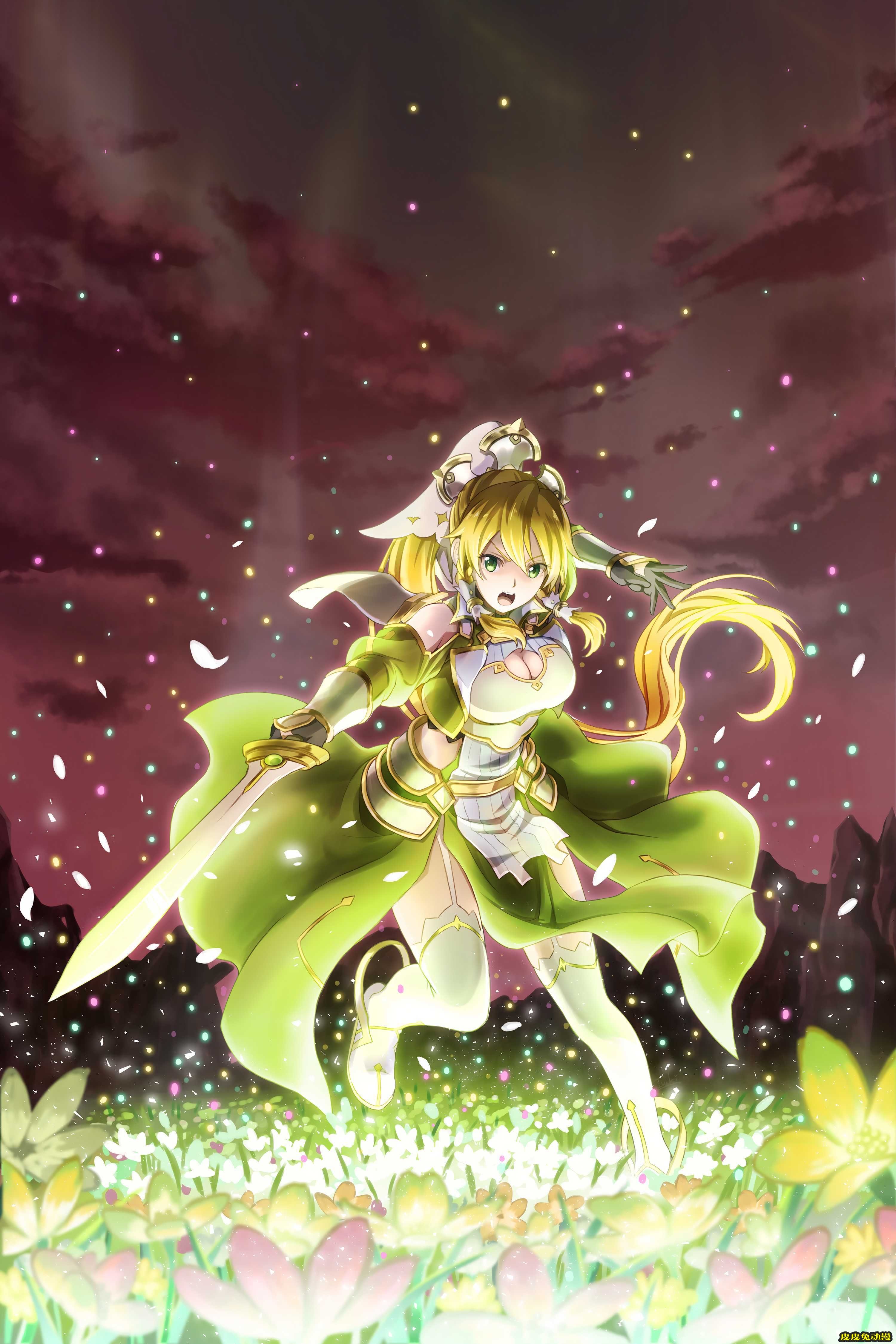 刀剑神域Sword Art Online《桐谷直叶/莉法》高清壁纸特辑！