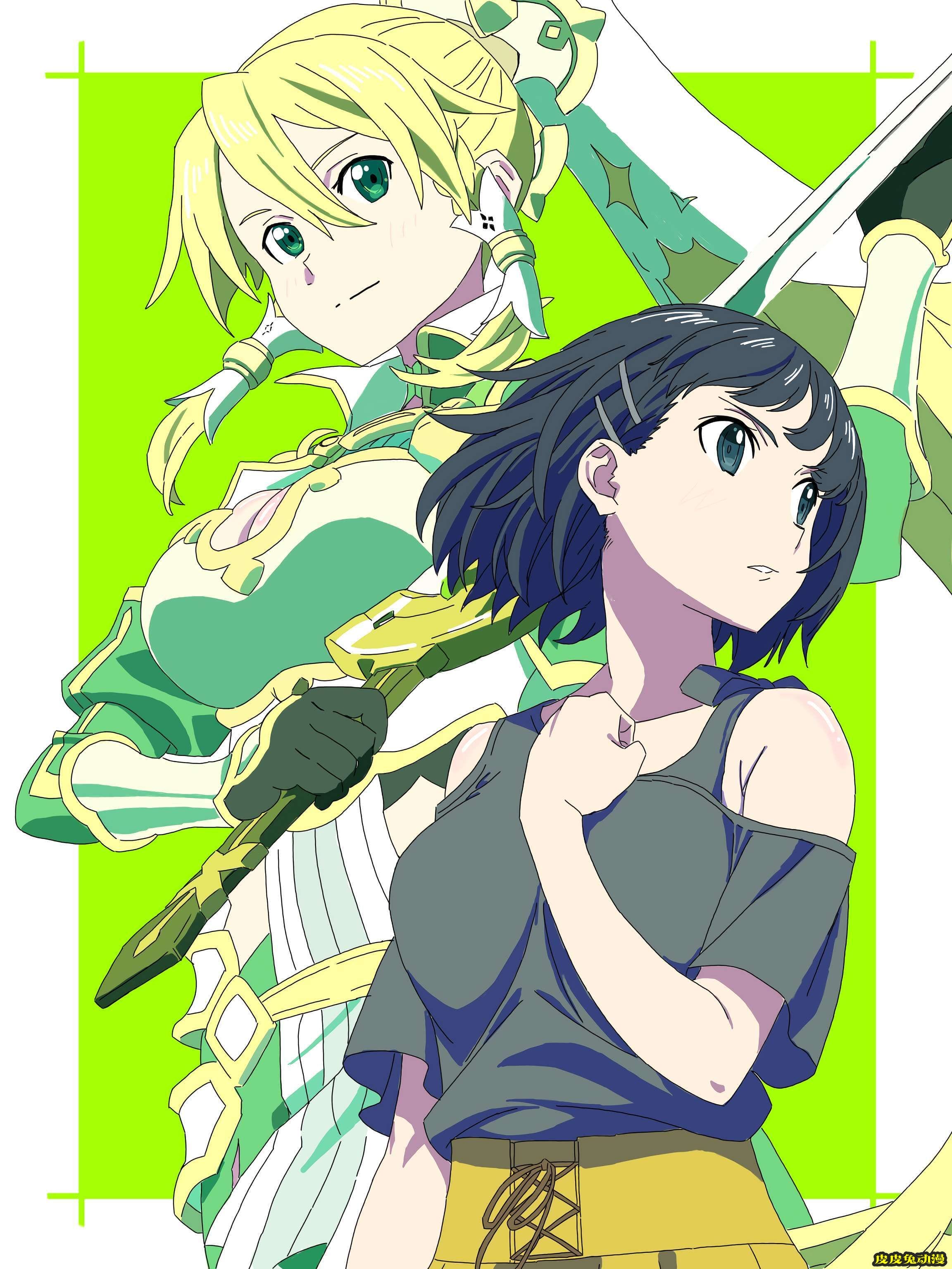 刀剑神域Sword Art Online《桐谷直叶/莉法》高清壁纸特辑！