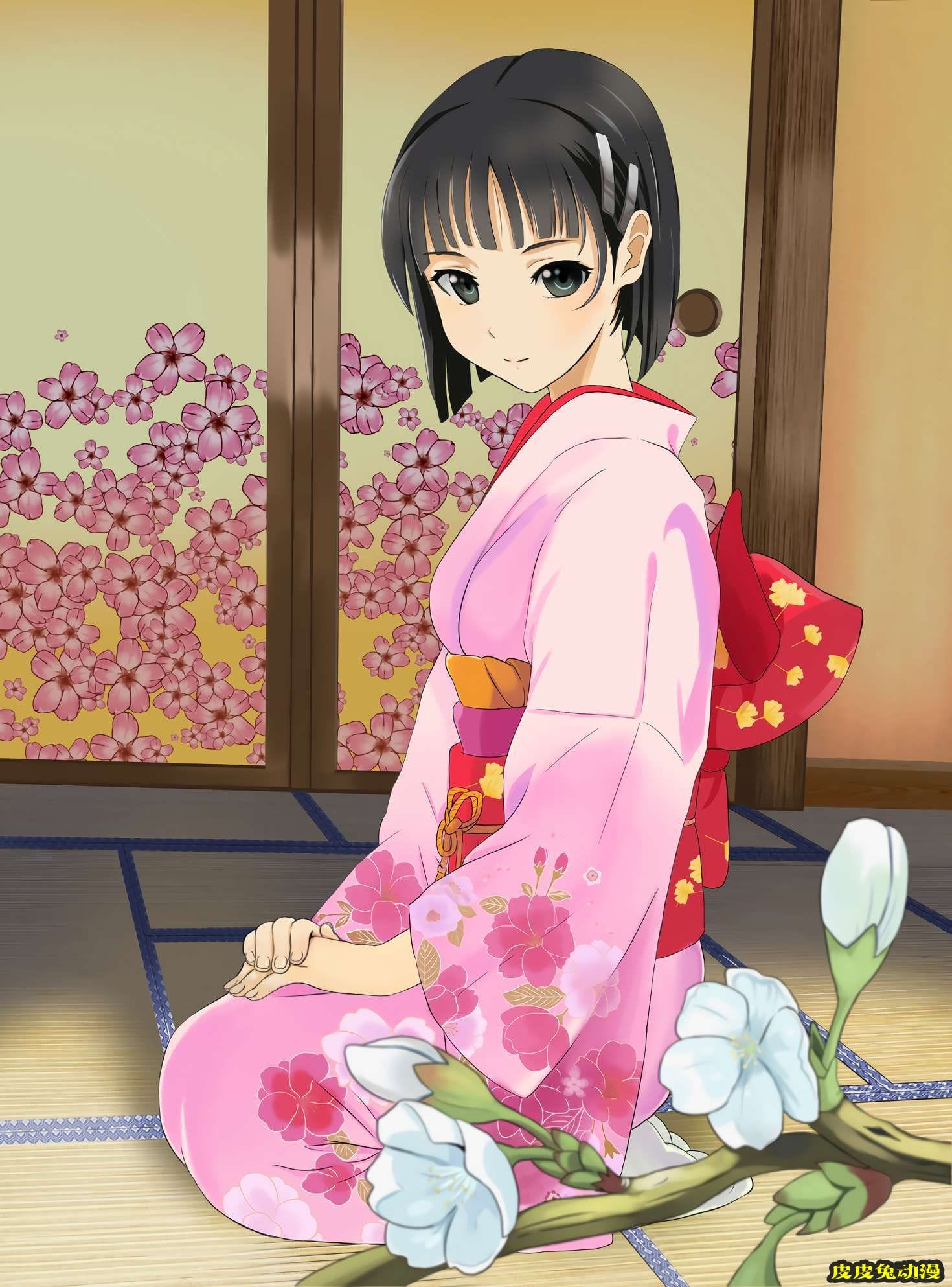 刀剑神域Sword Art Online《桐谷直叶/莉法》高清壁纸特辑！