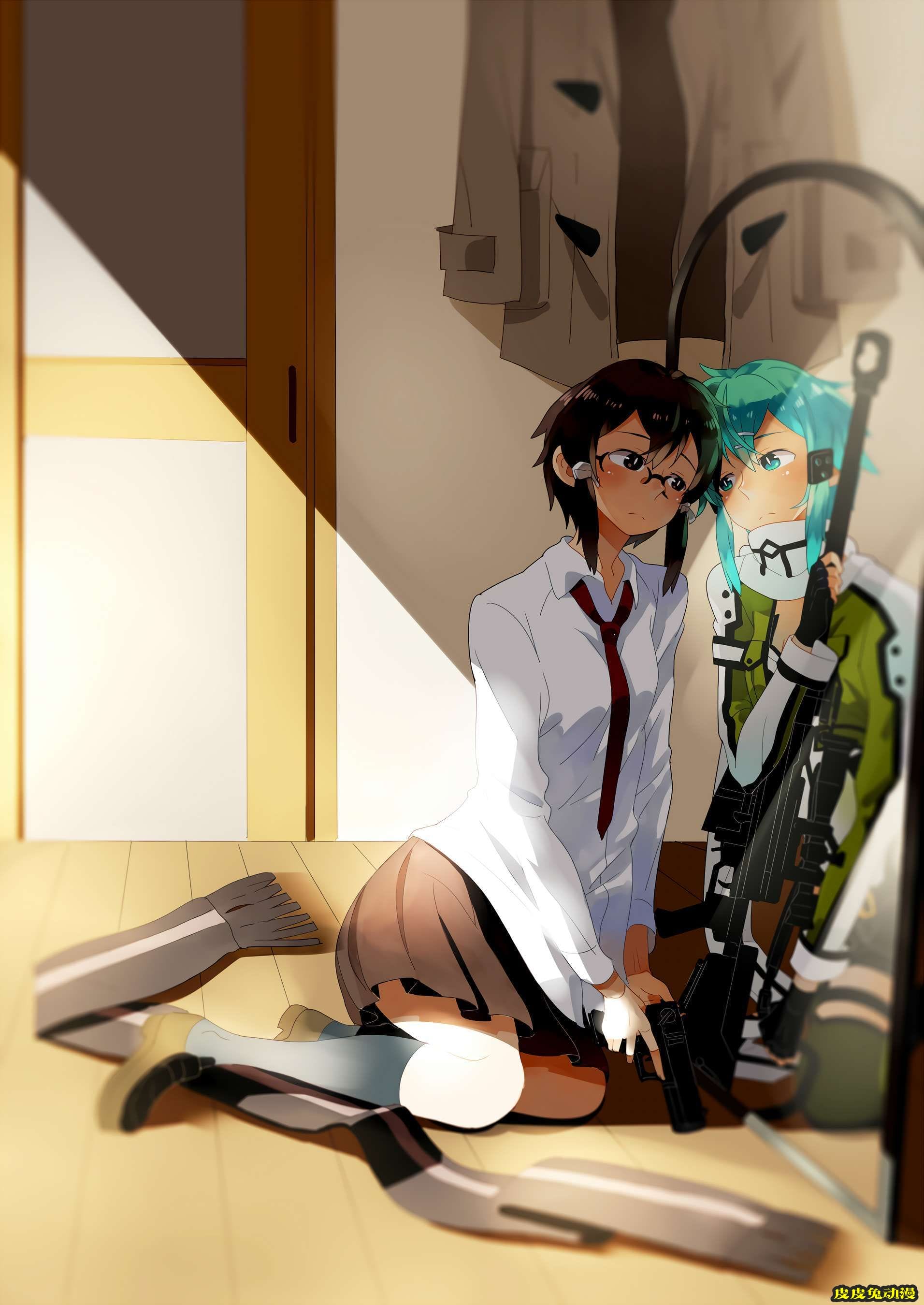 刀剑神域Sword Art Online《朝田诗乃》高清壁纸特辑！