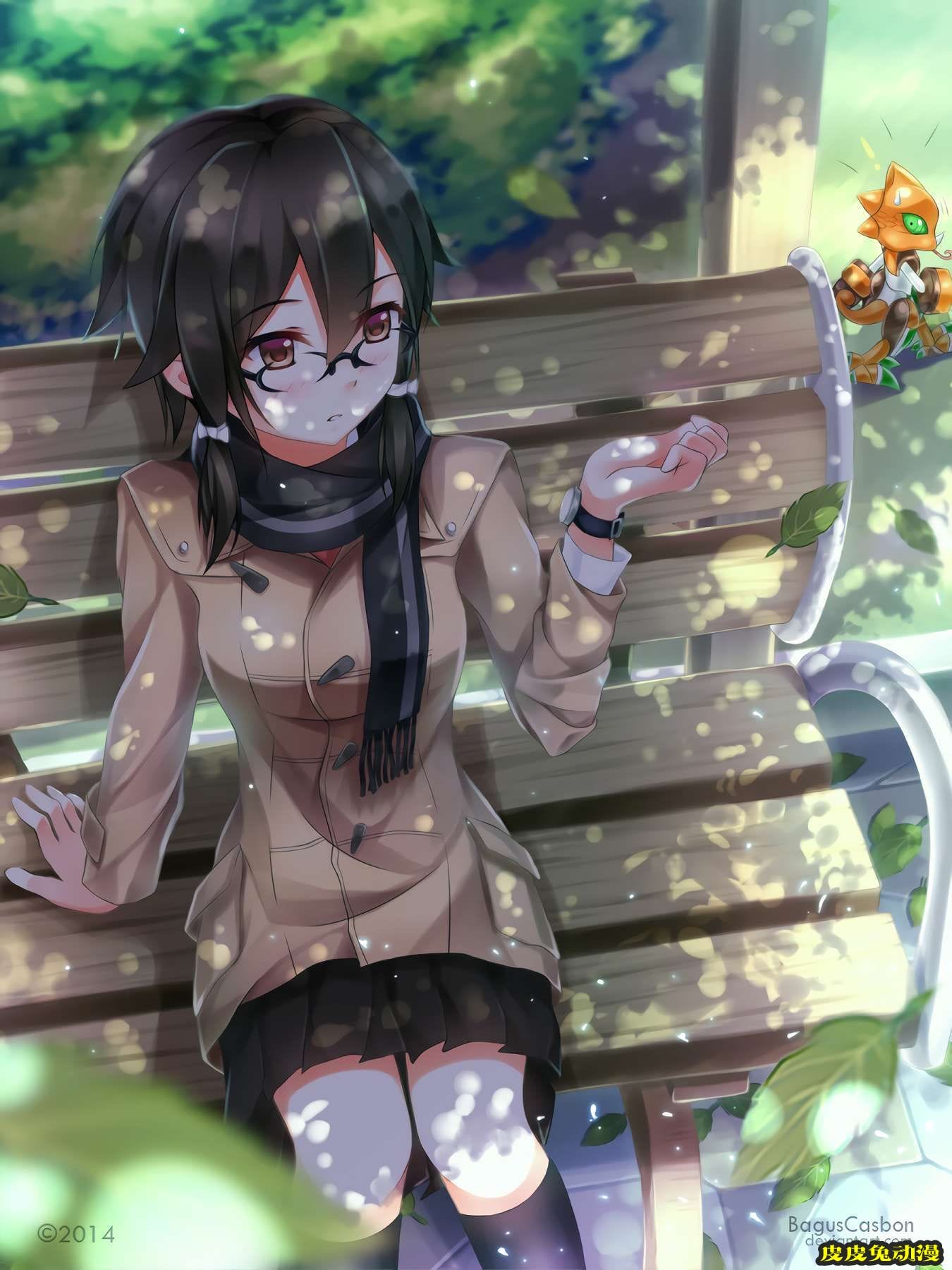 刀剑神域Sword Art Online《朝田诗乃》高清壁纸特辑！